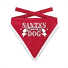 Kerst Bandana Santa's Favourite Dog Rood XL