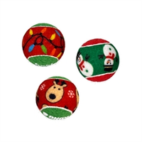 SqueakAir Bal Assorti 6,5 cm 6 st