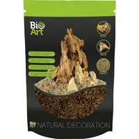 Bruin decoratiegrind 800 gram | voor terrarium, wabi kusa en nano garden