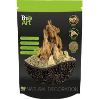 Gravel zwart 800 gram | decoratief siergrind voor terrarium en Wabi Kusa