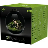 Bowl 225 Zwart 5,1 liter LED nano garden plantenterrarium