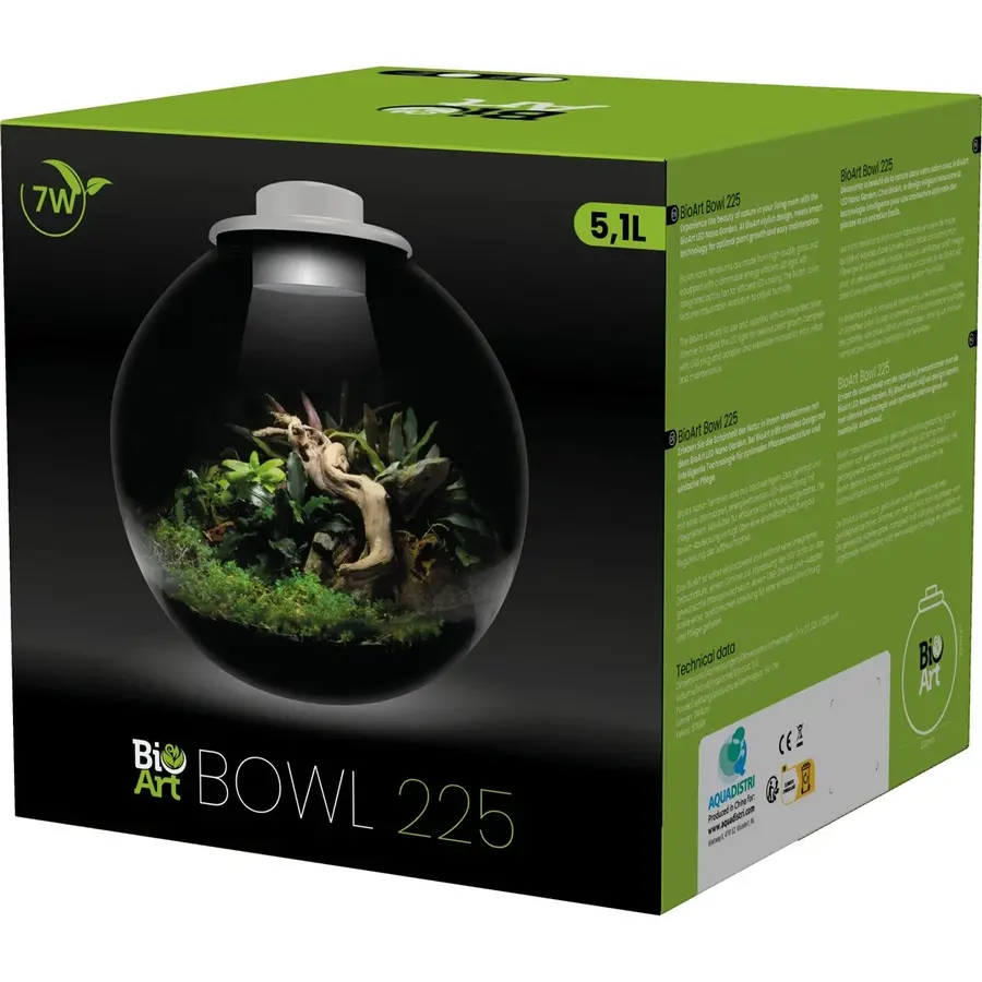 Bowl 225 Wit 5,1L met dimbare LED 225x220mm