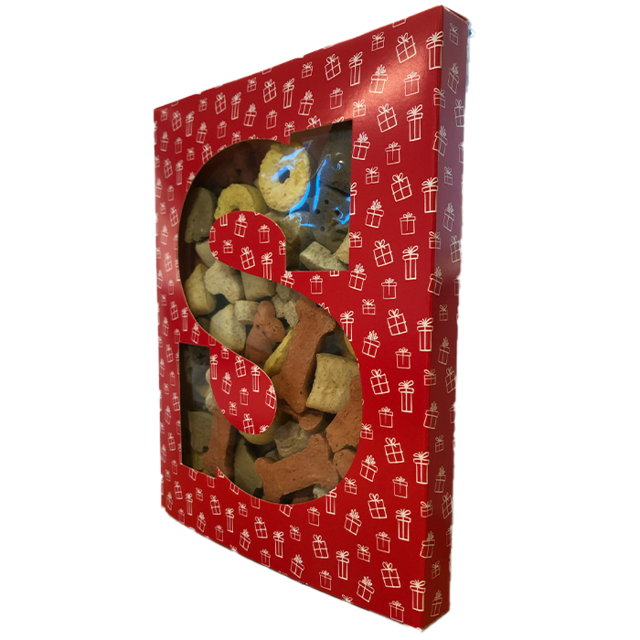 Sint Letterdoosje Gemengde Koekjes voor Honden