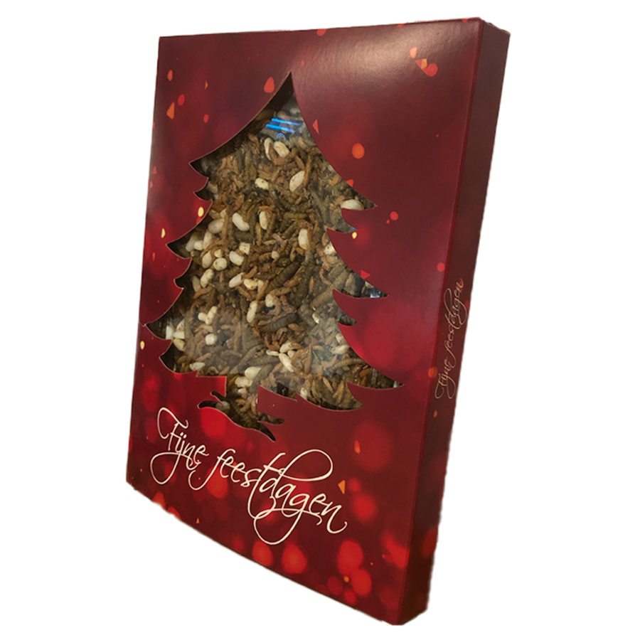 Kerst Doosje met Insectenmix voor Reptielen