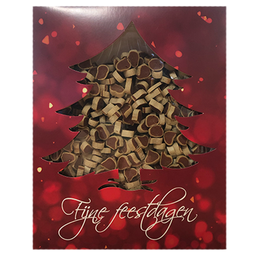 Kerst Doosje met Variatie Snoepjes voor Katten