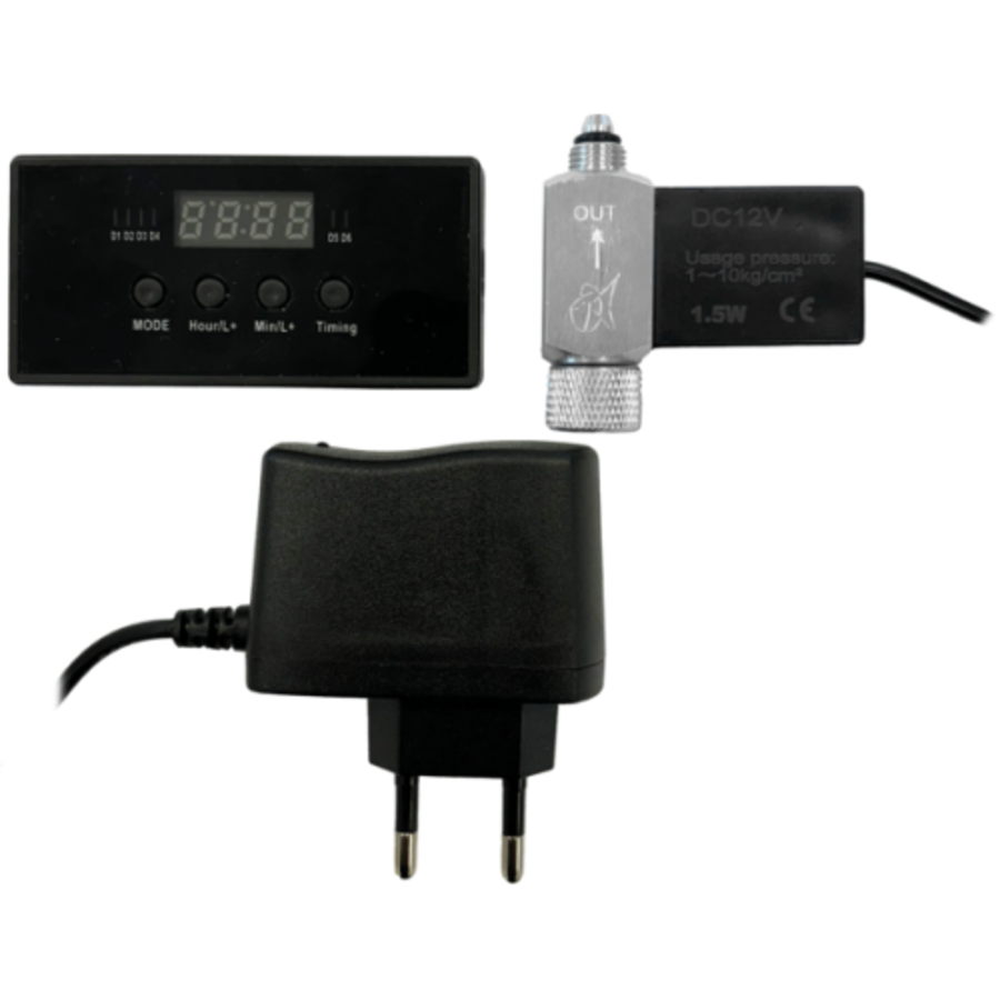 Co2 Reactor Pro Solenoid Met Timer