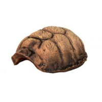 Schildpad grot bruin | Turtle Cave Bruin in keramiek voor aquarium, terrarium en knaagdieren