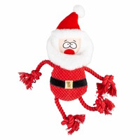 Xmas Knuffel Met Touw Kerstman