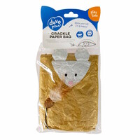 Crackle Papierzak Met Veer Op Elastiek