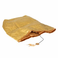 Crackle Papierzak Met Veer Op Elastiek