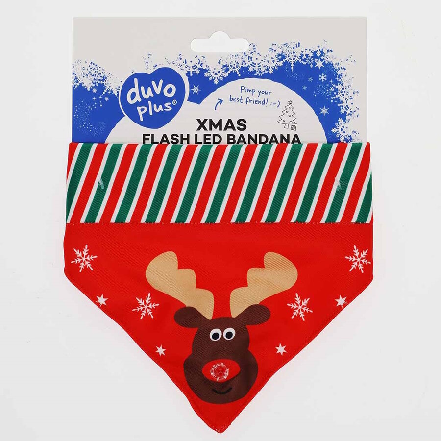 Xmas Flash LED Bandana