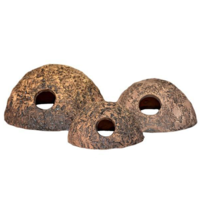 Keramische iglu schuilplaats voor aquarium en terrarium