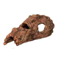 Horse head keramische schuilplaats voor aquarium en terrarium | diverse maten