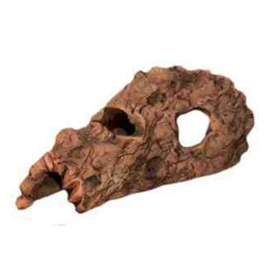 Horse head keramische schuilplaats voor aquarium en terrarium | diverse maten