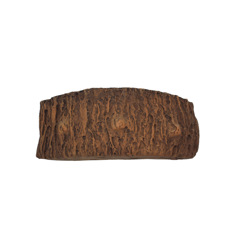 Terras Bruin voor aquarium en terrarium | keramisch terras Xsmall 17 x 5 x 10 cm | Small 25 x 7 x 14 cm | Medium 33 x 7 x 14 cm