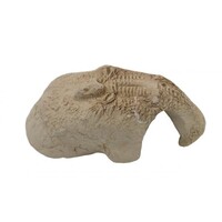 Fossil Stone Bruin keramische grot voor aquarium, terrarium en knaagdieren