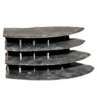 Hotel Hoek Triple Links 16 x 27 x 12 cm leisteen schuilhotel