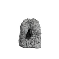 Rock grijs schuilrots voor aquarium en terrarium | 5 maten