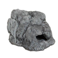 Rock grijs schuilrots voor aquarium en terrarium | 5 maten