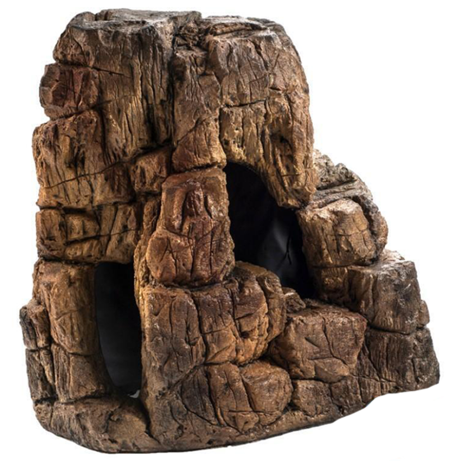 Rock schuilplaats aquarium en terrarium diverse maten