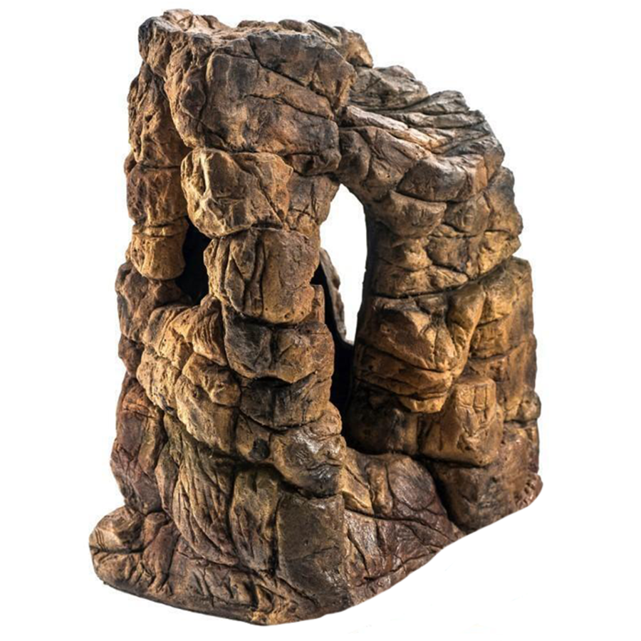 Rock schuilplaats aquarium en terrarium diverse maten