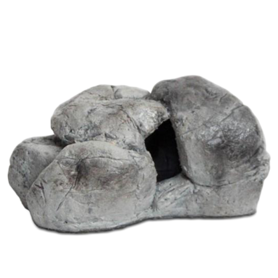 Stone grijs schuilplaats voor aquarium en terrarium KH-42 | KH-45