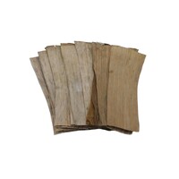 Bananen Bladeren 20x | 15-20 cm | natuurlijke waterverbeteraar voor aquarium decor voor terraria