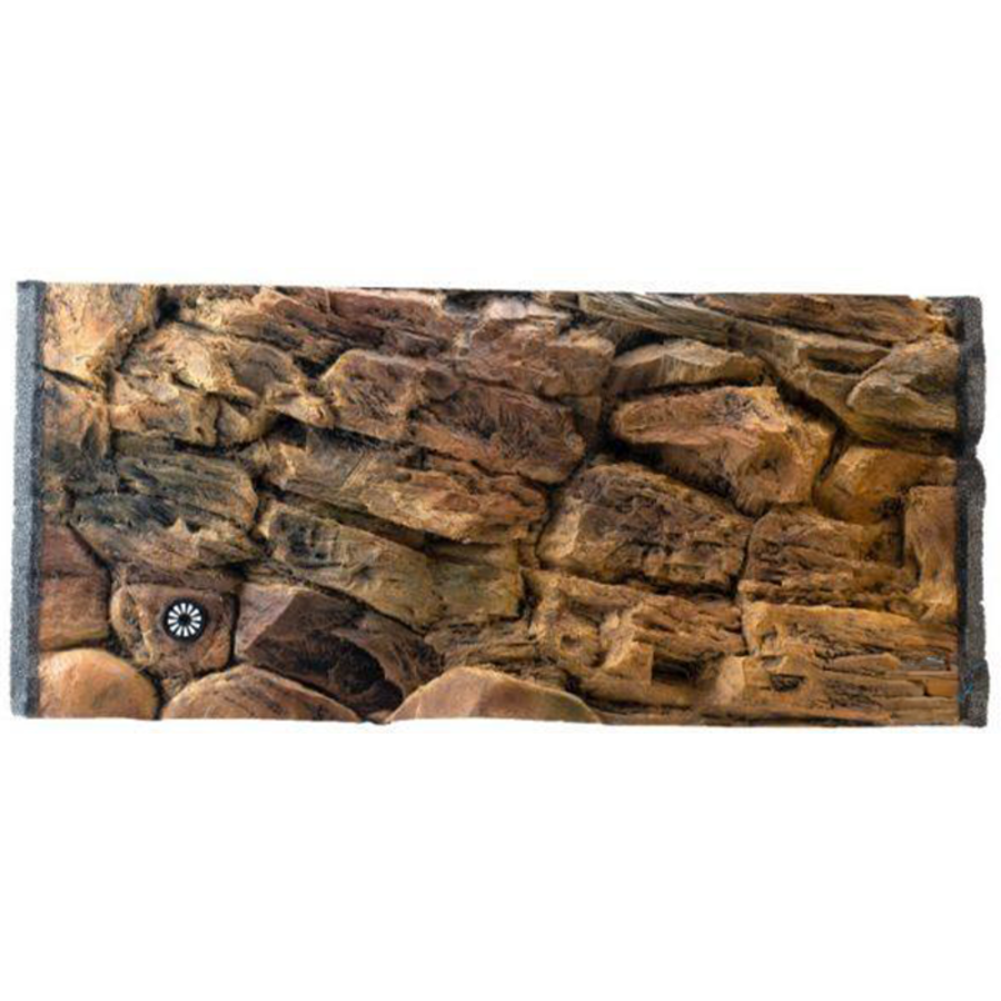 3D Rock achterwand voor aquarium en terrarium | diverse maten