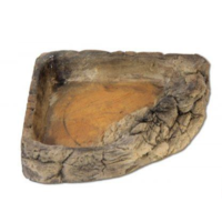 Terrarium hoek bowl water en voerbak voor reptielen en amfibieën | diverse maten