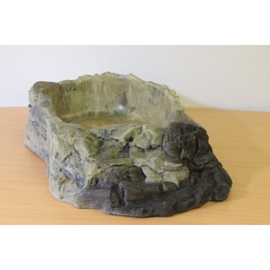 Terrarium Bowl XXL waterbak 75x53x17 cm voor grote reptielen en schildpadden