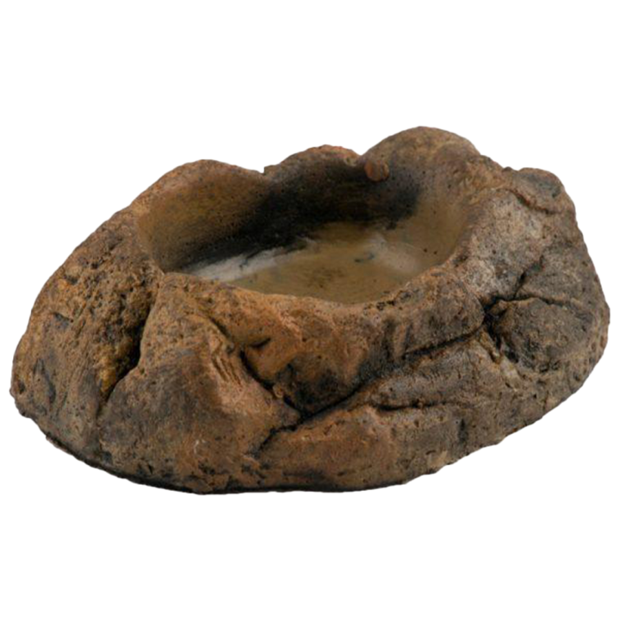 Terrarium bowl natuurgetrouw | waterbak voor reptielen en amfibieën in diverse maten
