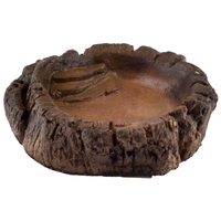 Terrarium bowl natuurgetrouw | waterbak voor reptielen en amfibieën in diverse maten