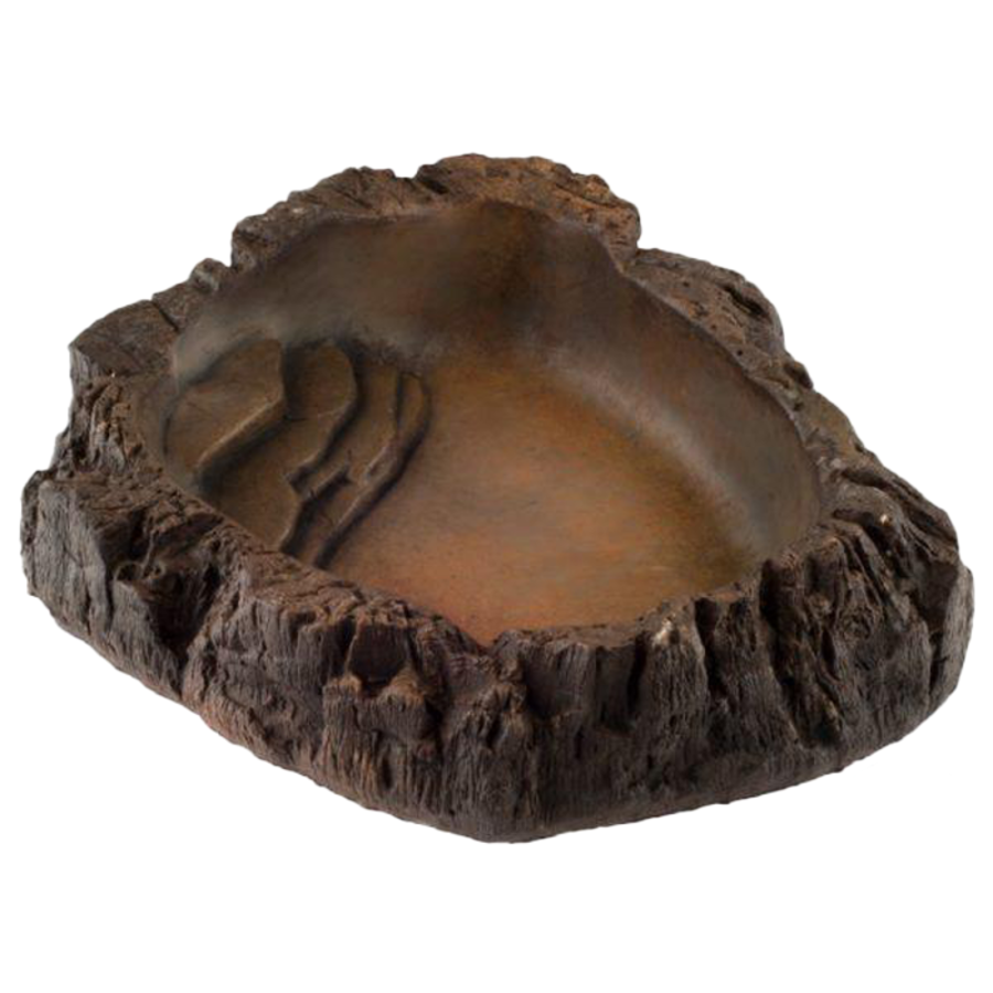 Terrarium bowl natuurgetrouw | waterbak voor reptielen en amfibieën in diverse maten