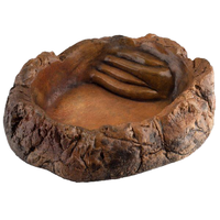 Terrarium bowl natuurgetrouw | waterbak voor reptielen en amfibieën in diverse maten