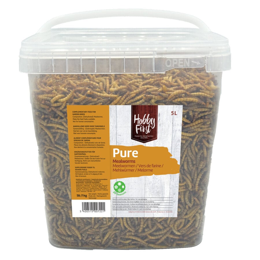 Pure Meelwormen 1KG