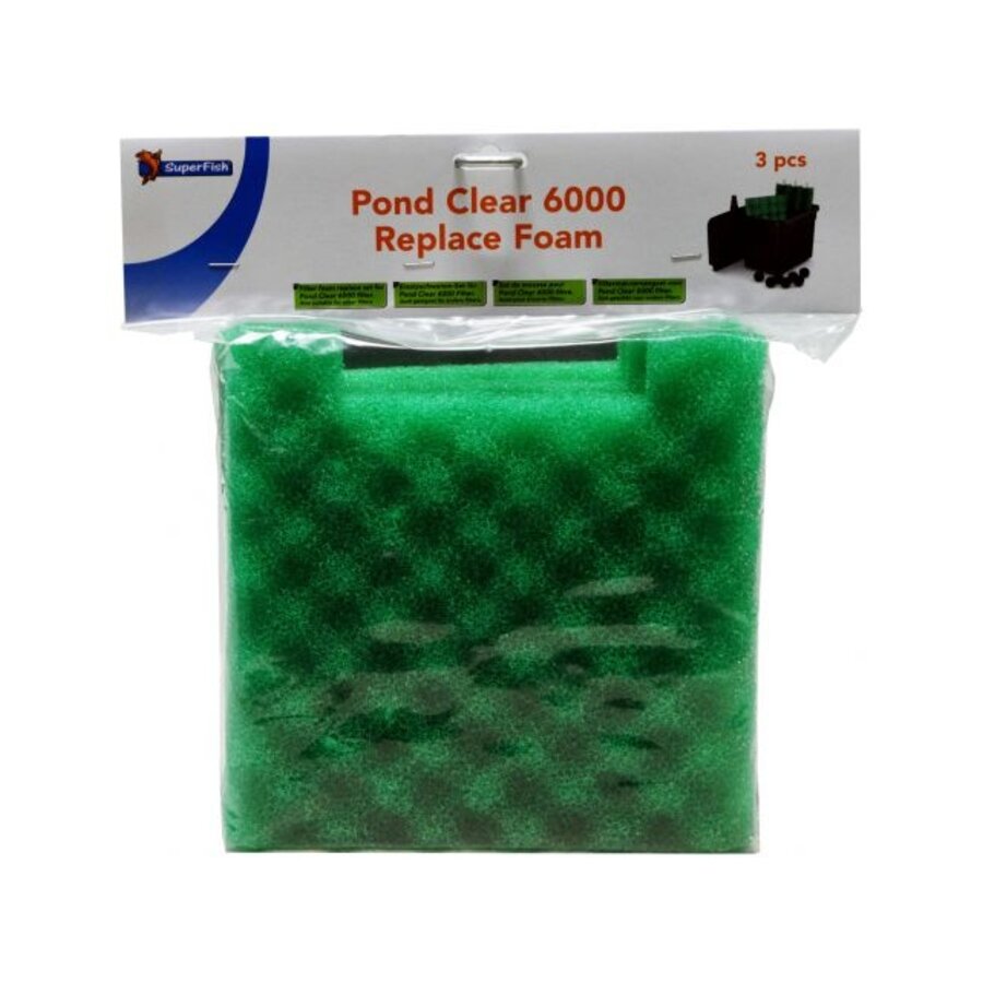 Pondclear 6000 Schuim 3 Stuks