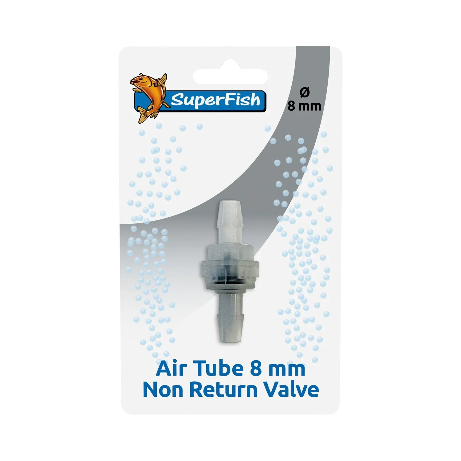 SuperFish Luchtslang 8MM Terugslagventiel