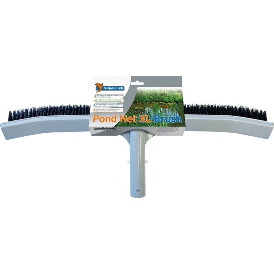 Vijvernet XL Borstel 45CM