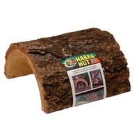 Habba Hut | Natuurlijke houten schuilplaats voor reptielen, amfibieën en knaagdieren