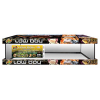 terrarium 90x45x25 cm | laag aquarium of terrarium voor axolotls en bodembewoners