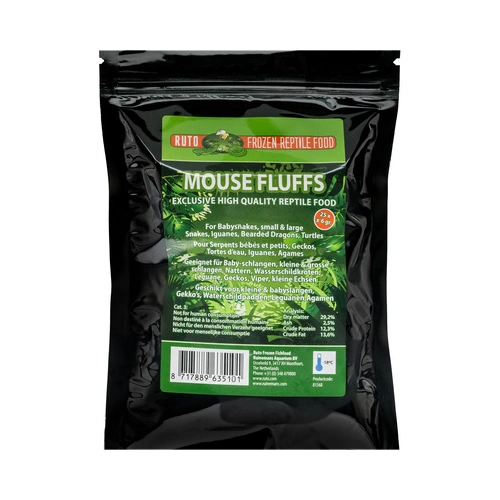Ruto Fuzzy muizen 4-5 gram &VerticalLine; 25 stuks &VerticalLine; diepvries prooidieren Diepvries