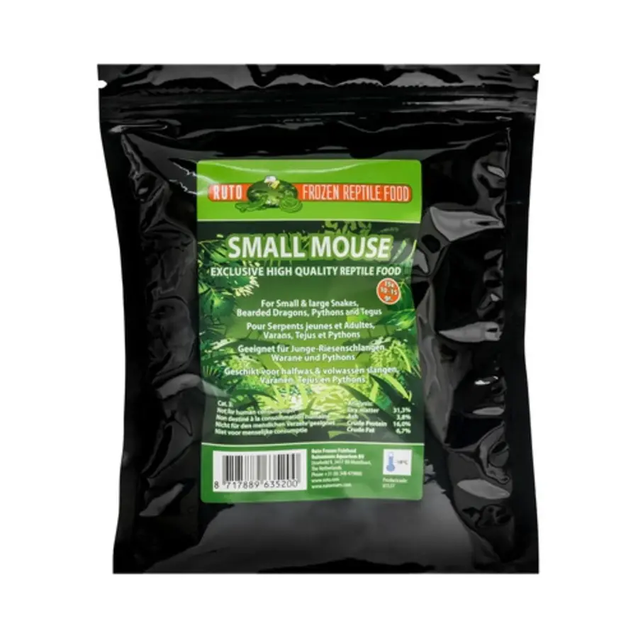 Halfwas muis 10-15 gram | 15 stuks | diepvries voedseldieren