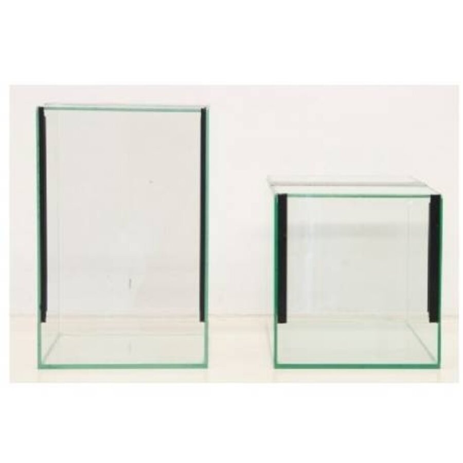 Spinnenterrarium 25 x 25 x 35 cm | glazen terrarium voor spinnen en andere kleine terrariumdieren