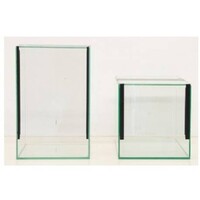 Spinnenterrarium 20 x 20 x 30 cm | verticaal glazen terrarium voor spinnen en ongewervelden