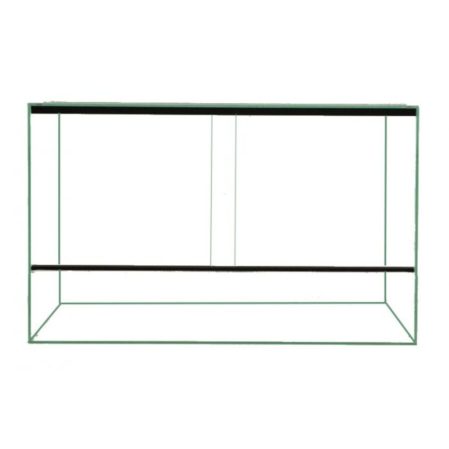 Terrarium | 80 x 40 x 50CM met schuifdeuren en ventilatie voor reptielen