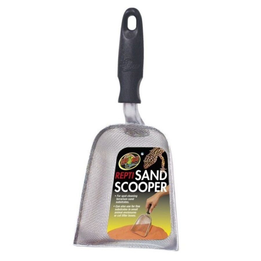 Repti Sand Scooper zandzeef 12x26x7 cm voor terrariumzand