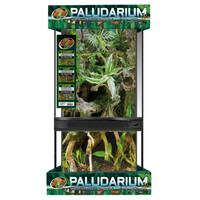 Paludarium 30 x 30 x 60 cm met waterdichte bodem voor land en water