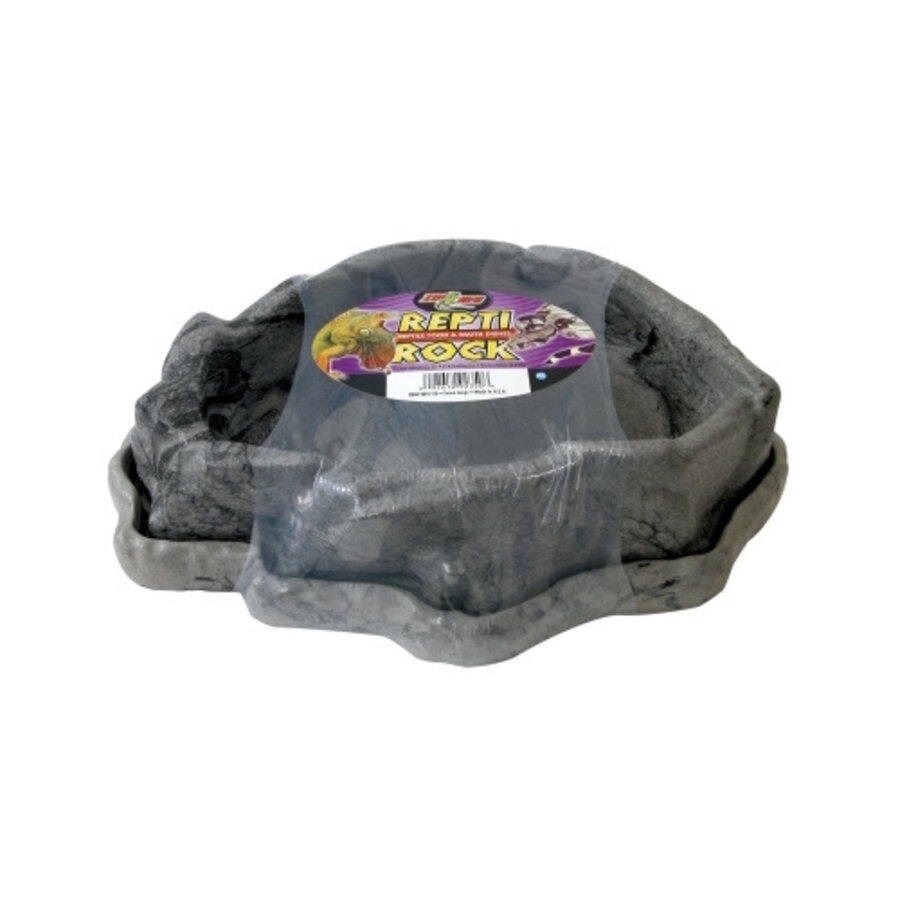 Combo Repti Rock voer- en drinkschaal voor reptielen | set van voer- en waterbak in diverse maten