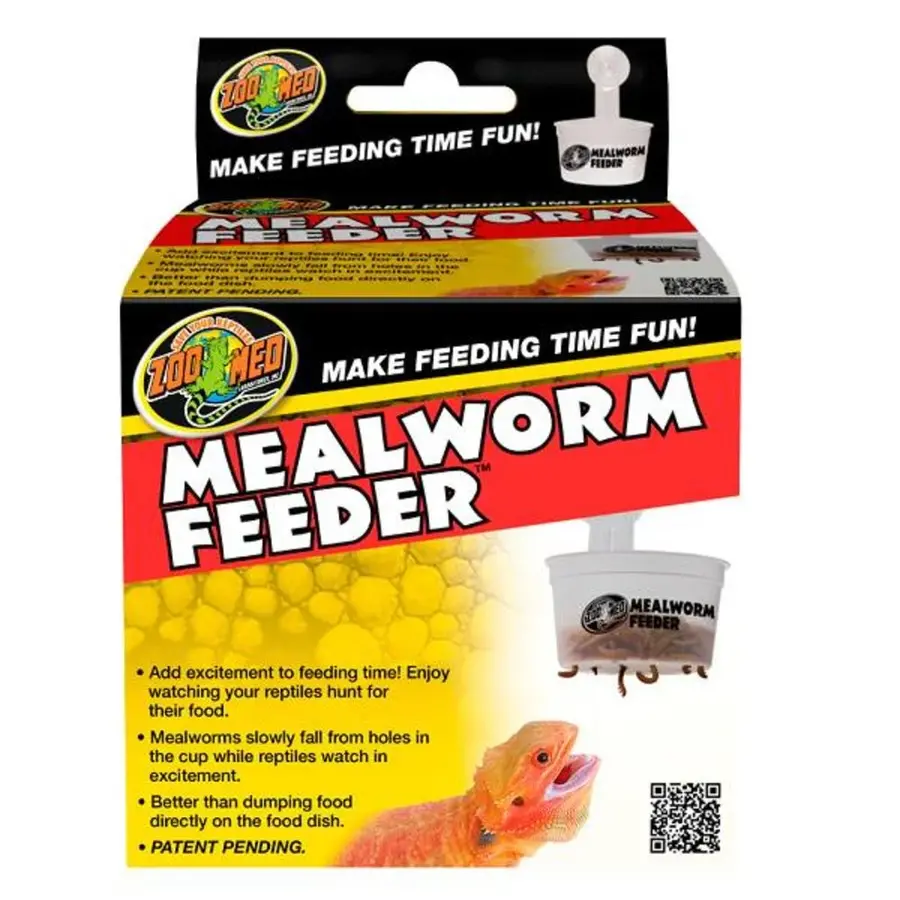 Hanging Mealworm Feeder voerhanger voor levende meelwormen in terrarium