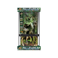 Paludarium 45x45x90cm voor reptielen amfibieën en vissen